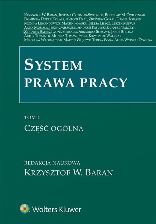 System prawa pracy, zdjęcie produktu, kategoria Książki