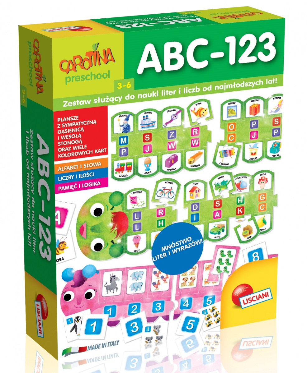 Carotina ABC-123, zdjęcie produktu, kategoria Książki