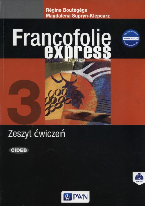 Francofolie express 3 Zeszyt ćwiczeń, zdjęcie produktu, kategoria Podręczniki