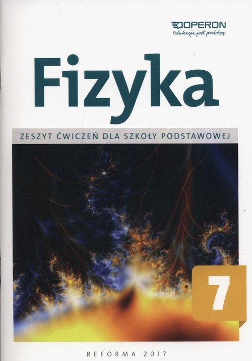 Fizyka SP 7 Zeszyt ćwiczeń OPERON, zdjęcie produktu, kategoria Podręczniki