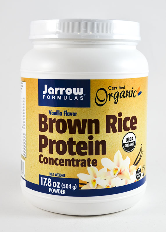 Jarrow Formulas Brown Rice Protein Concentrate Organiczne białko z ryżu