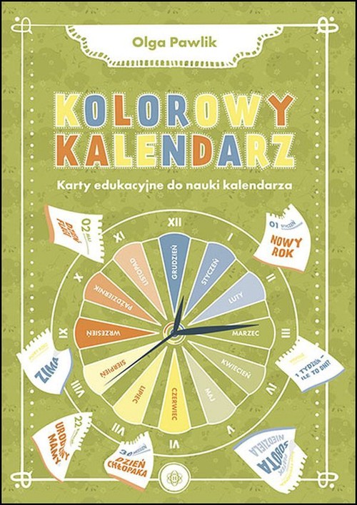 Kolorowy kalendarz, zdjęcie produktu, kategoria Książki