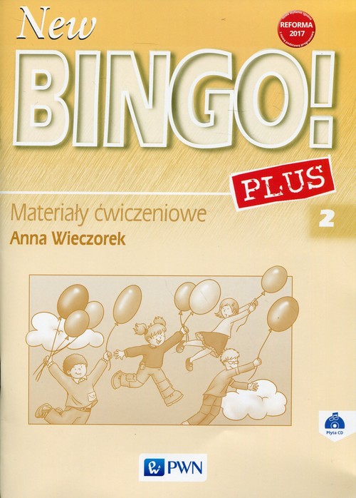 New Bingo!2 Plus2 Materiały ćwiczeniowe z płytą CD, zdjęcie produktu, kategoria Podręczniki