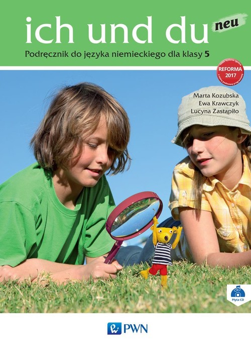 ich und du neu 5 Podręcznik + CD, zdjęcie produktu, kategoria Podręczniki