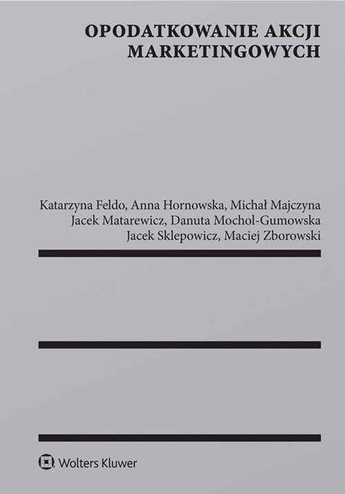 Opodatkowanie akcji marketingowych, zdjęcie produktu, kategoria Książki