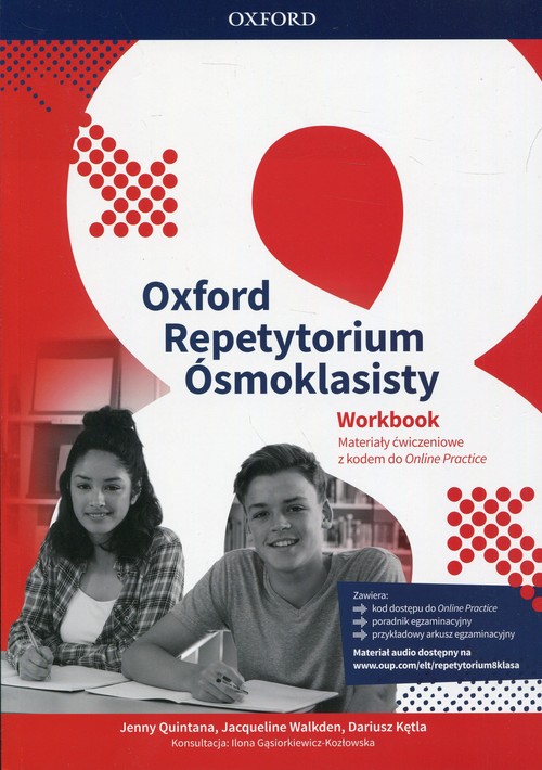 Oxford Repetytorium Ósmoklasisty Workbook with Online Practice, zdjęcie produktu, kategoria Podręczniki