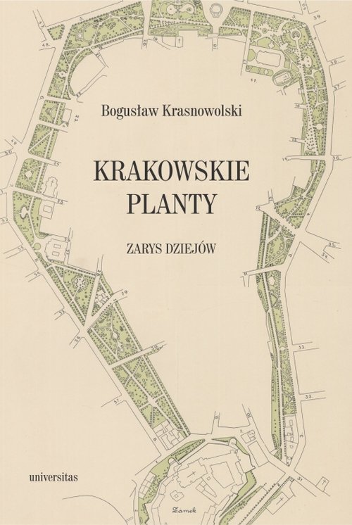 Krakowskie Planty - zarys dziejów, zdjęcie produktu, kategoria Biologia i przyroda