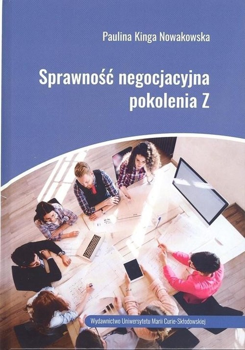 Sprawność negocjacyjna pokolenia Z, zdjęcie produktu, kategoria Psychologia i psychoterapia