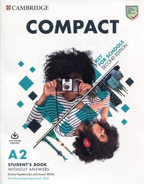 Compact Key for Schools A2 Student's Book without answers, zdjęcie produktu, kategoria Podręczniki