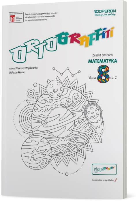 Ortograffiti SP 8 Matematyka. Zeszyt ćwiczeń 2, zdjęcie produktu, kategoria Podręczniki
