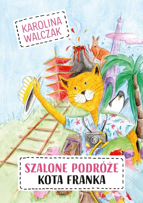 Szalone podróże Kota Franka, zdjęcie produktu, kategoria Zwierzęta i rośliny w domu