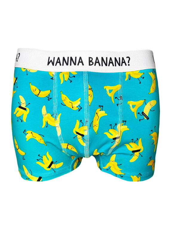 Bokserki bambusowe męskie Wanna Banana - Banana Socks