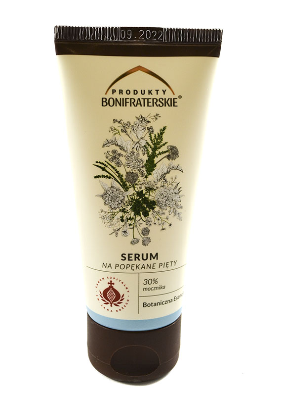 Produkty Bonifraterskie Zioła Bonifratrów Serum na popękane pięty 50ml — Inhaltsstoffe i ocena