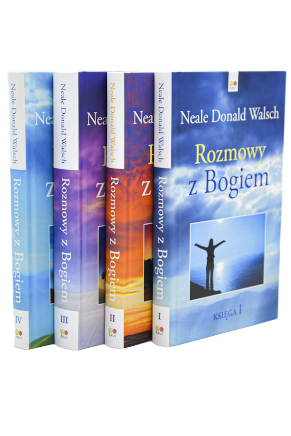 Rozmowy z Bogiem księgi 1-4 oprawa twarda (pakiet), zdjęcie produktu, kategoria Psychologia i psychoterapia