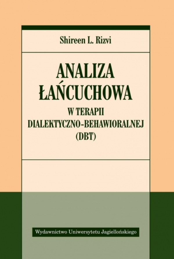 Analiza łańcuchowa w terapii dialektyczno.., zdjęcie produktu, kategoria Medycyna niekonwencjonalna
