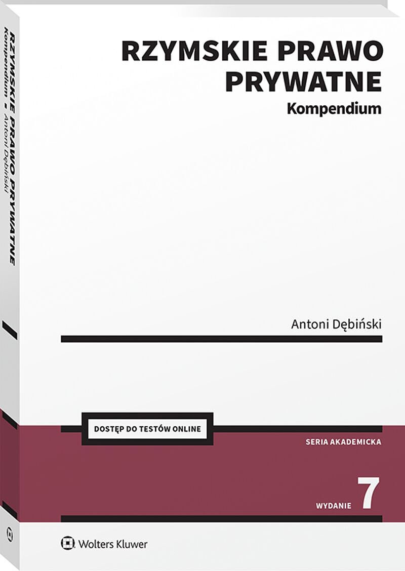 Rzymskie prawo prywatne Kompendium, zdjęcie produktu, kategoria Książki