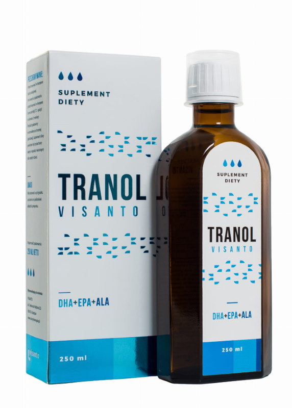 Visanto Zięba Tranol 250 ml, zdjęcie produktu, kategoria Kwasy tłuszczowe, omega
