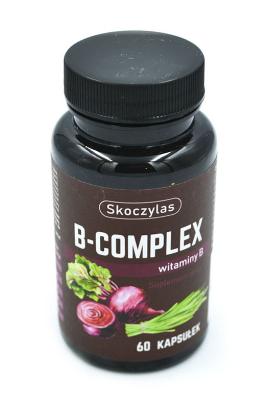 Skoczylas B-complex (formy metylowane) 60kaps, zdjęcie produktu, kategoria Witamina B