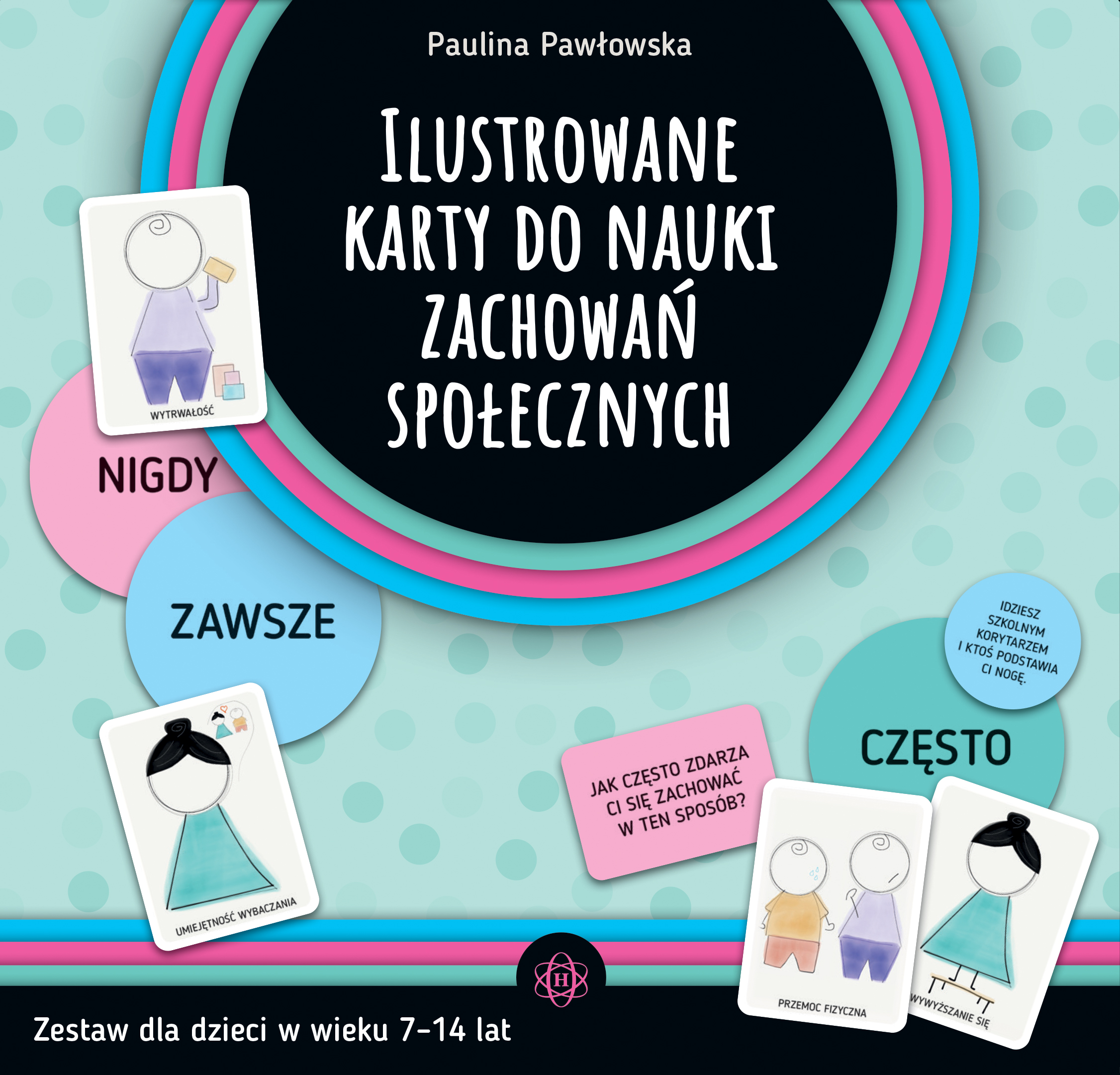Ilustrowane karty do nauki zachowań społecznych, zdjęcie produktu, kategoria Techniki psychologii i psychoterapii