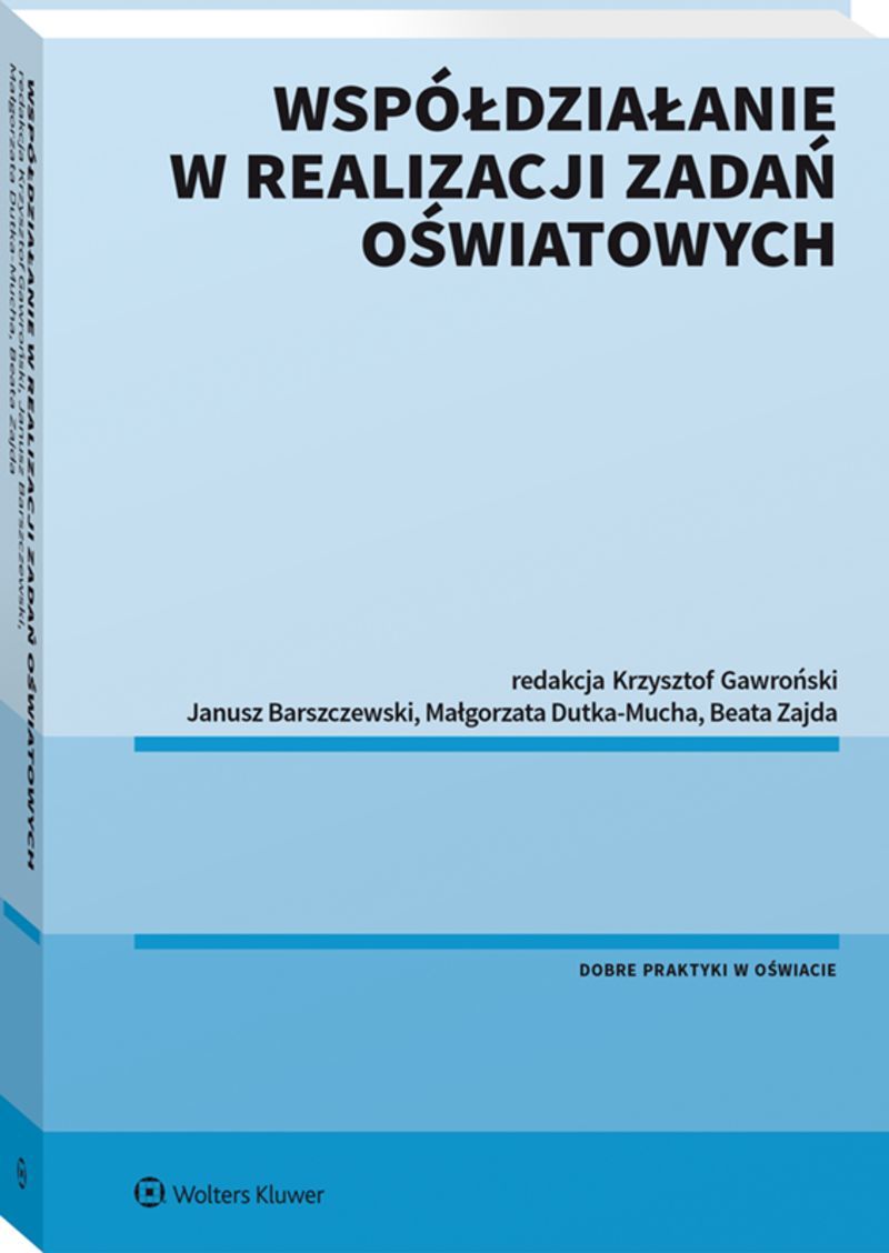 Współdziałanie w realizacji zadań oświatowych, zdjęcie produktu, kategoria Książki