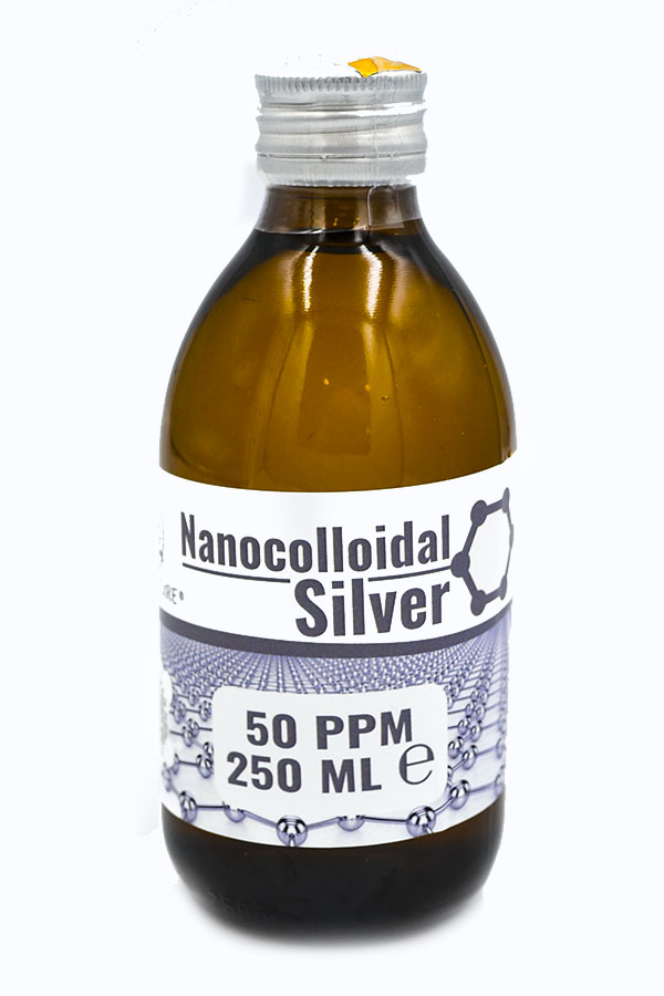 BioNature Koloid srebra 50ppm 250ml, zdjęcie produktu, kategoria Koloidy i minerały
