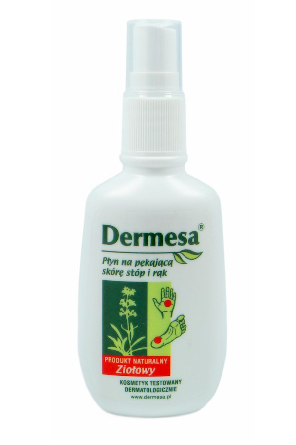 Dermesa Płyn na pękającą skórę stóp i rąk 65ml, zdjęcie produktu, kategoria Kosmetyki naturalne