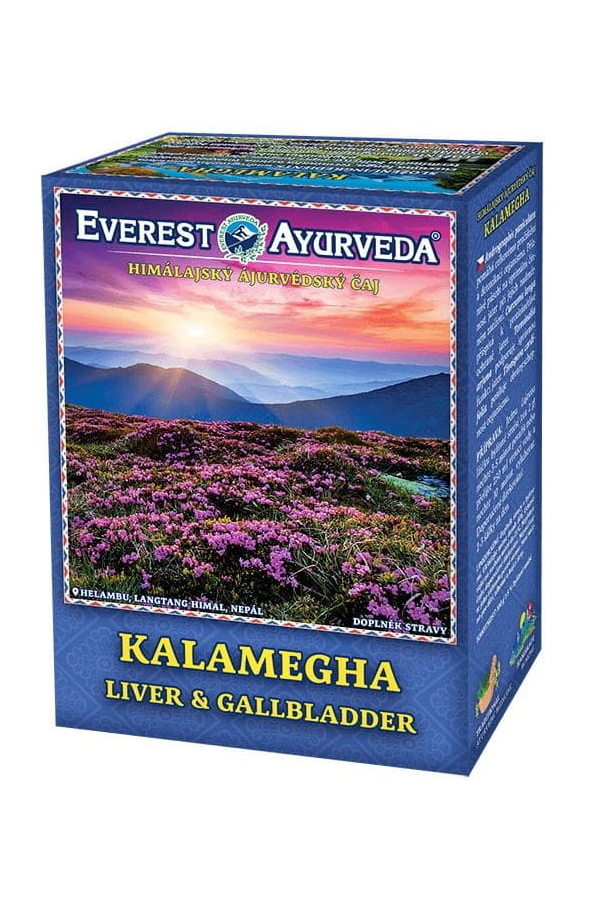 Everest Ayurveda Herbatka KALAMEGHA 100g - Wątroba i pęcherzyk żółciowy, zdjęcie produktu, kategoria Herbaty ajurwedyjskie