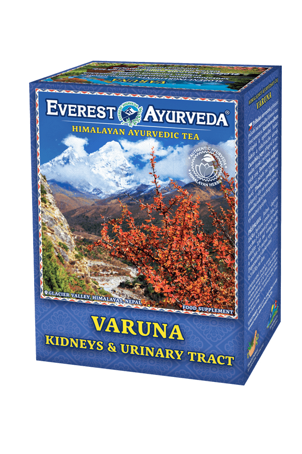 Everest Ayurveda Herbatka VARUNA 100g - Nerki i drogi moczowe, zdjęcie produktu, kategoria Herbaty ajurwedyjskie