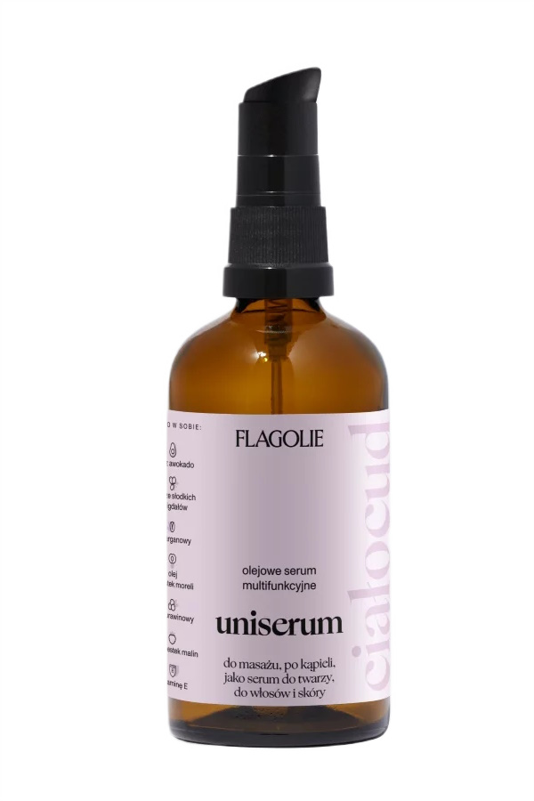 Flagolie Flagolie Uniserum olejowe serum 100ml — Składniki i ocena