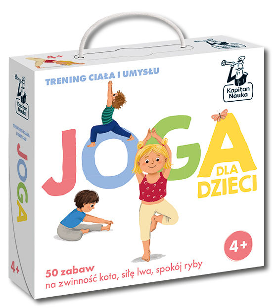 Joga dla dzieci. Trening ciała i umysłu. Kapitan Nauka, zdjęcie produktu, kategoria Zdrowy tryb życia