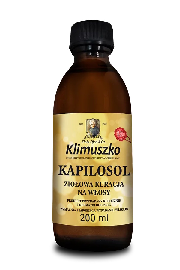 Ojciec Klimuszko Kapilosol Ziołowa kuracja na włosy 200 ml, zdjęcie produktu, kategoria Zioła Ojca Klimuszko