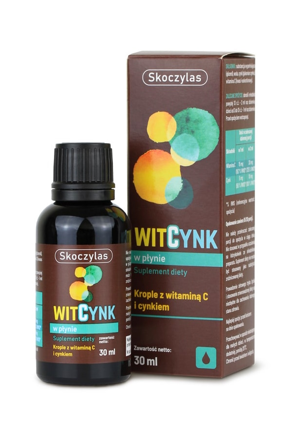 Skoczylas WitCynk witamina C + cynk 30ml, zdjęcie produktu, kategoria Witamina C