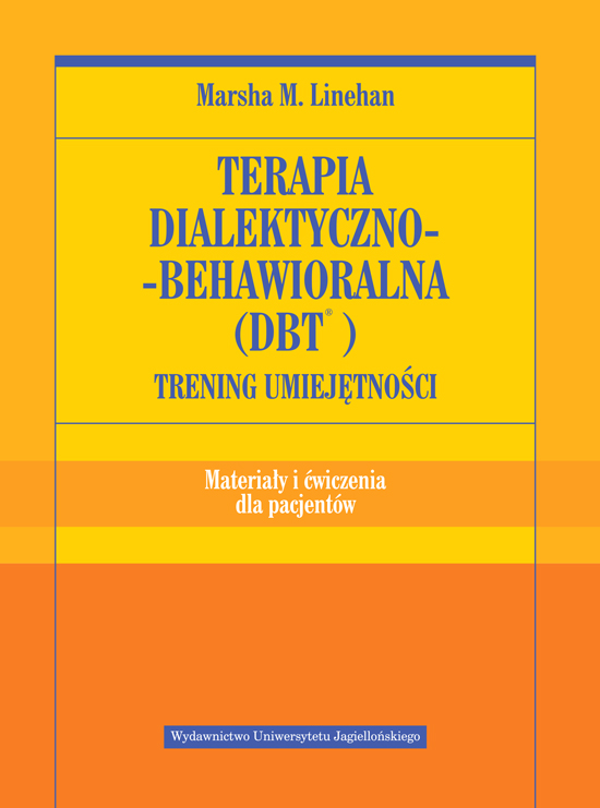 Terapia dialektyczno-behawioralna (DBT) ćwiczenia, zdjęcie produktu, kategoria Psychologia i psychoterapia