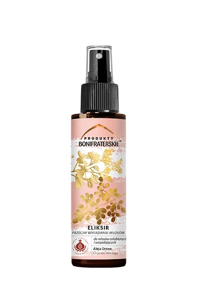 Produkty Bonifraterskie Zioła Bonifratrów do włosów Eliksir przeciw wypadaniu 100ml — Inhaltsstoffe i ocena