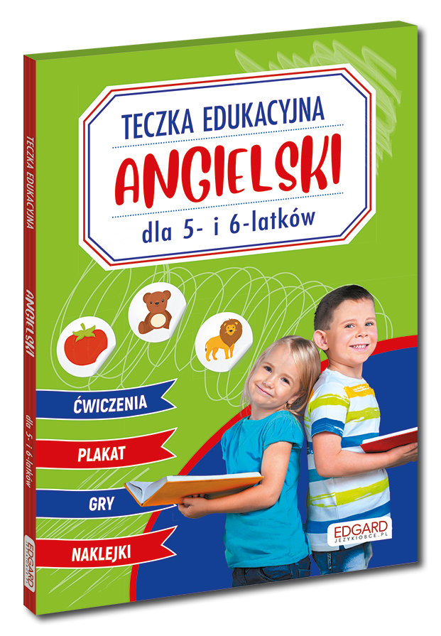 Angielski. Teczka edukacyjna. Dla 5- i 6-latków, zdjęcie produktu, kategoria Podręczniki
