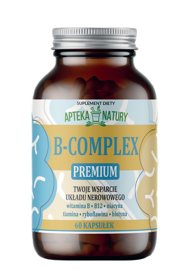 Apteka Natury B-complex 60kaps, zdjęcie produktu, kategoria Witamina B