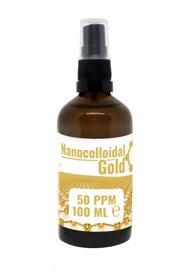 BioNature Koloid złota 50ppm z atomizerem 100ml, zdjęcie produktu, kategoria Koloidy i minerały