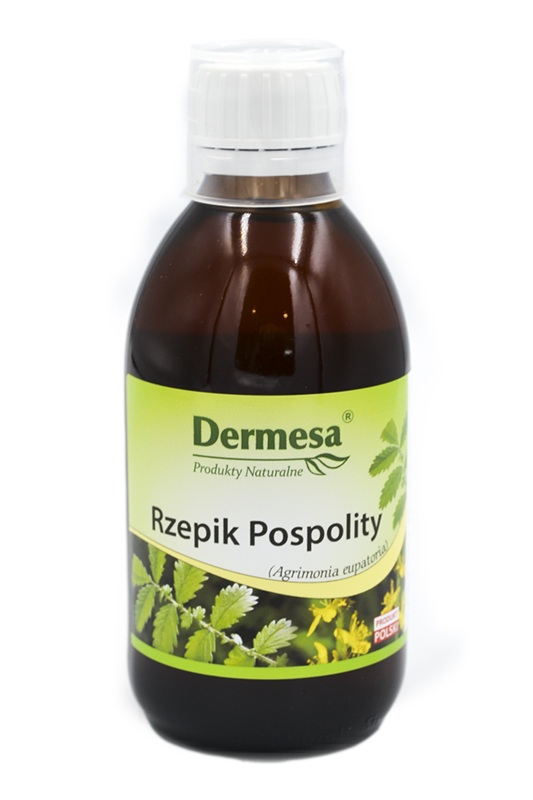 Dermesa Rzepik pospolity ziele 250ml, zdjęcie produktu, kategoria Enzymy i probiotyki