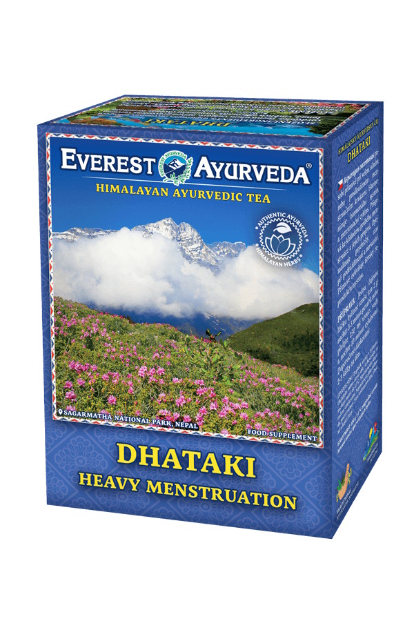 Everest Ayurveda Herbatka DHATAKI 100g - Obfite miesiączki, zdjęcie produktu, kategoria Herbaty ajurwedyjskie