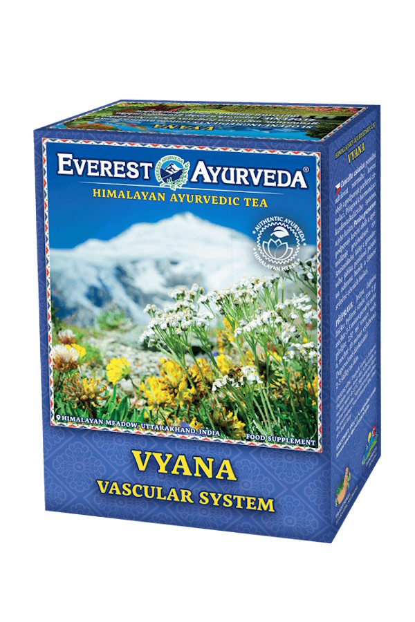 Everest Ayurveda Herbatka VYANA 100g - Krążenie i ukrwienie, zdjęcie produktu, kategoria Herbaty ajurwedyjskie