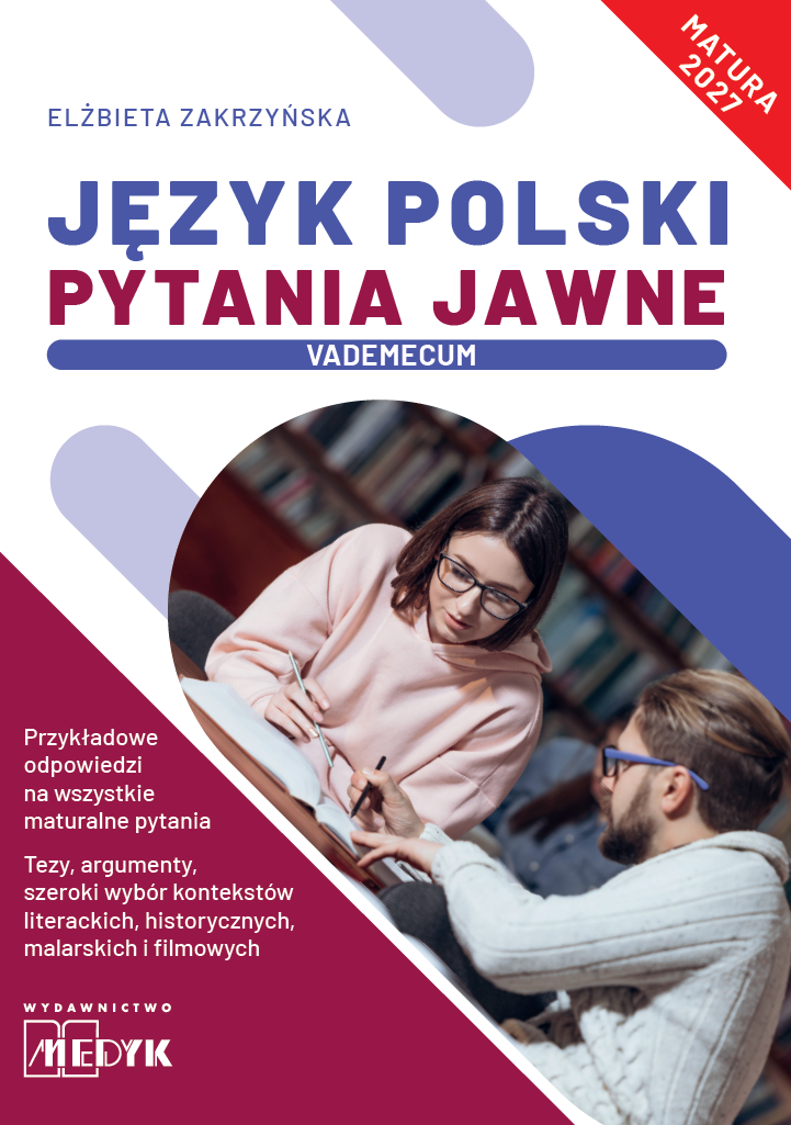 Język Polski Pytania Jawne Vademecum matura 2027, zdjęcie produktu, kategoria Podręczniki