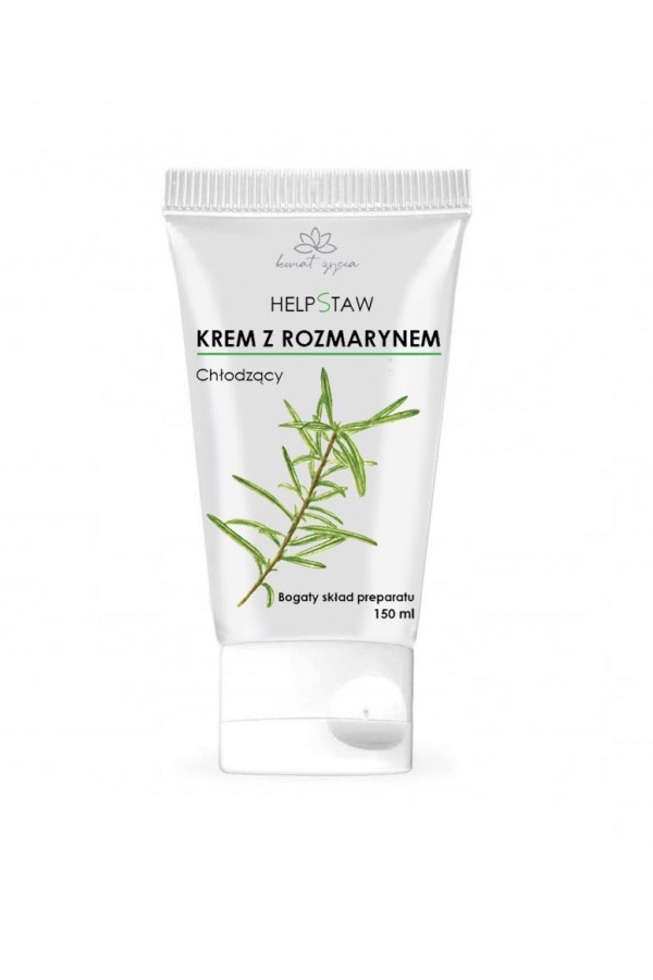 Kwiat życia Kwiat życia Krem chłodzący z rozmarynem 150ml — Składniki i ocena