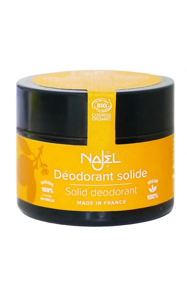 NAJEL Dezodorant w balsamie zapach mango i cytrusów 45g, zdjęcie produktu, kategoria Kosmetyki naturalne