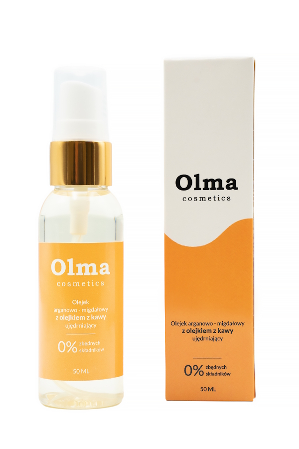 Olma Olma Olejek arganowo-migdałowy z olejkiem z kawy 50ml