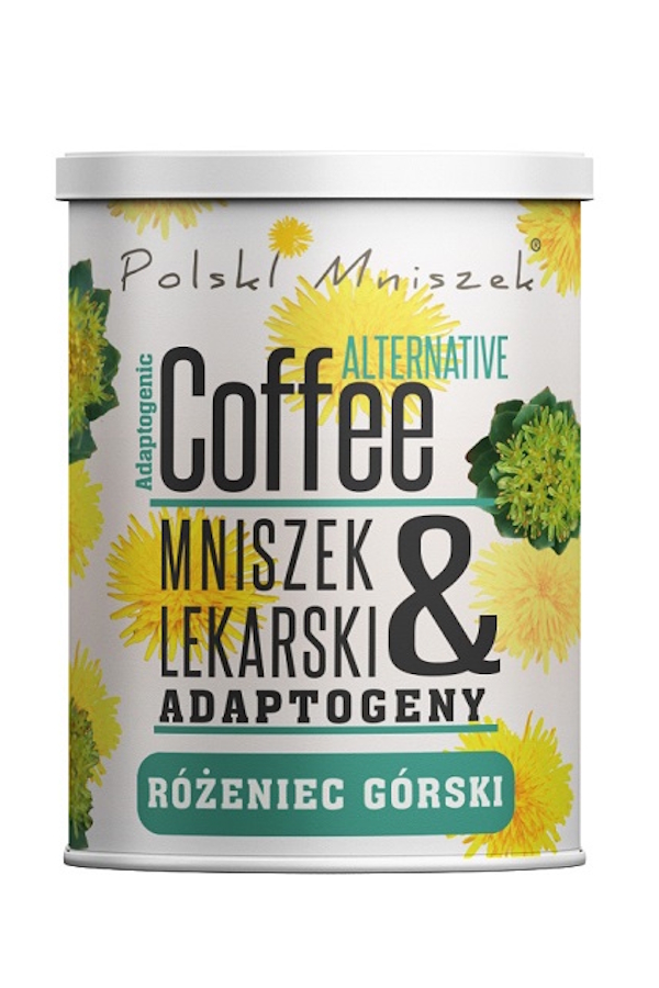 Polski Mniszek Kawa z mniszka lekarskiego z adaptogenami różeniec górski 150g, zdjęcie produktu, kategoria Kawy