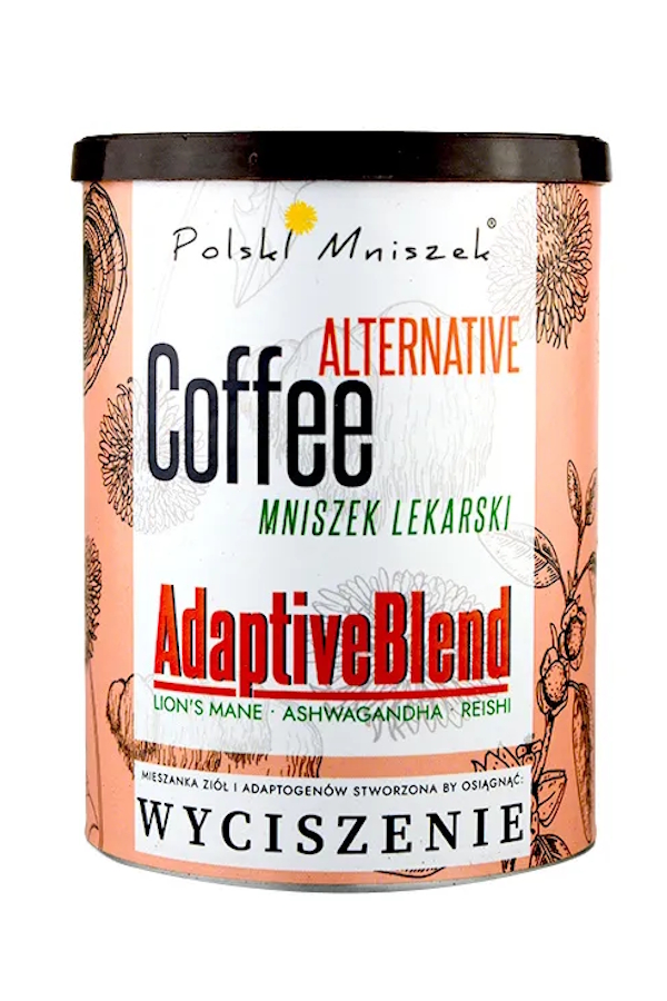 Polski Mniszek Kawa z mniszka lekarskiego z mixem adaptogenów Wyciszenie 150g, zdjęcie produktu, kategoria Kawy
