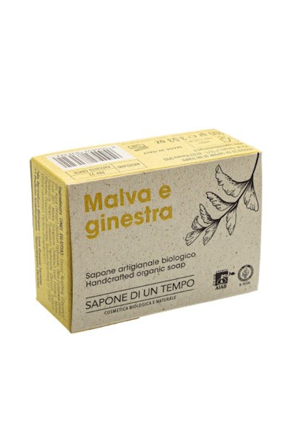 Sapone di un Tempo Sapone di un Tempo Mydło rzemieślnicze Malwa i żarnowiec 100g — Składniki i ocena