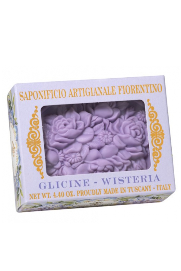 Saponificio A. Fiorentino Saponificio Artigianale Fiorentino Mydło naturalne o zapachu glicynii 125g — Inhaltsstoffe i ocena