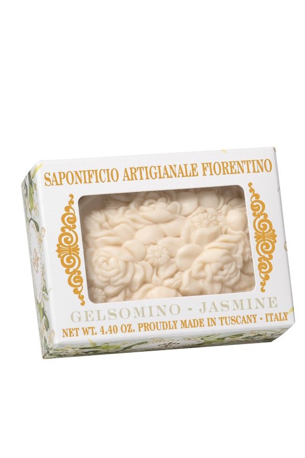Saponificio A. Fiorentino Saponificio Artigianale Fiorentino Mydło naturalne o zapachu jaśminu 125g — Inhaltsstoffe i ocena