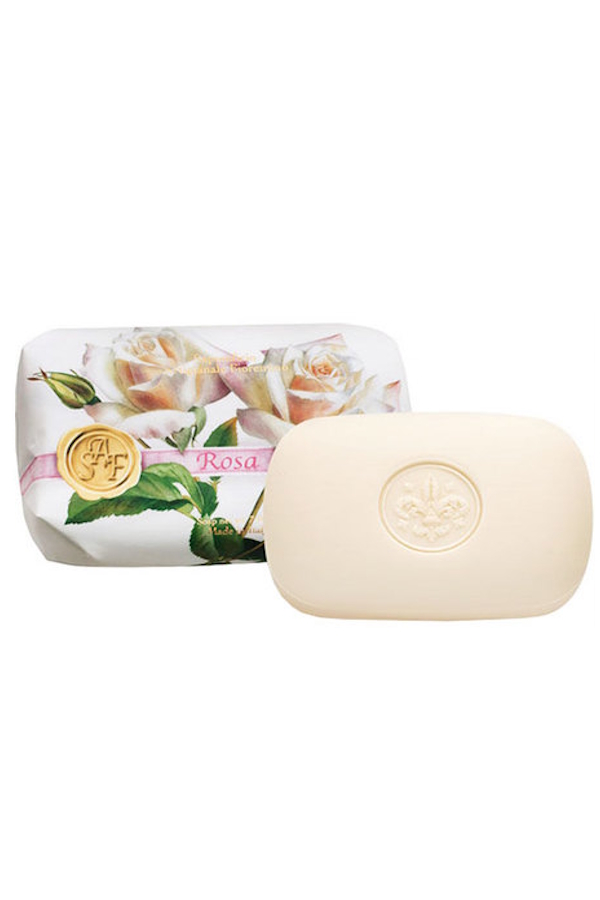 Saponificio A. Fiorentino Saponificio Artigianale Fiorentino Mydło naturalne o zapachu róży 200g — Inhaltsstoffe i ocena